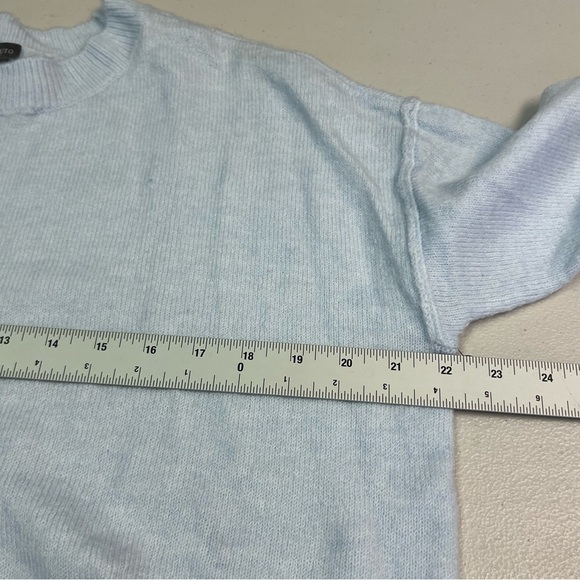 Vince Camuto Light Blue Crew Neck Sweater Size XS - Picture 9 of 9